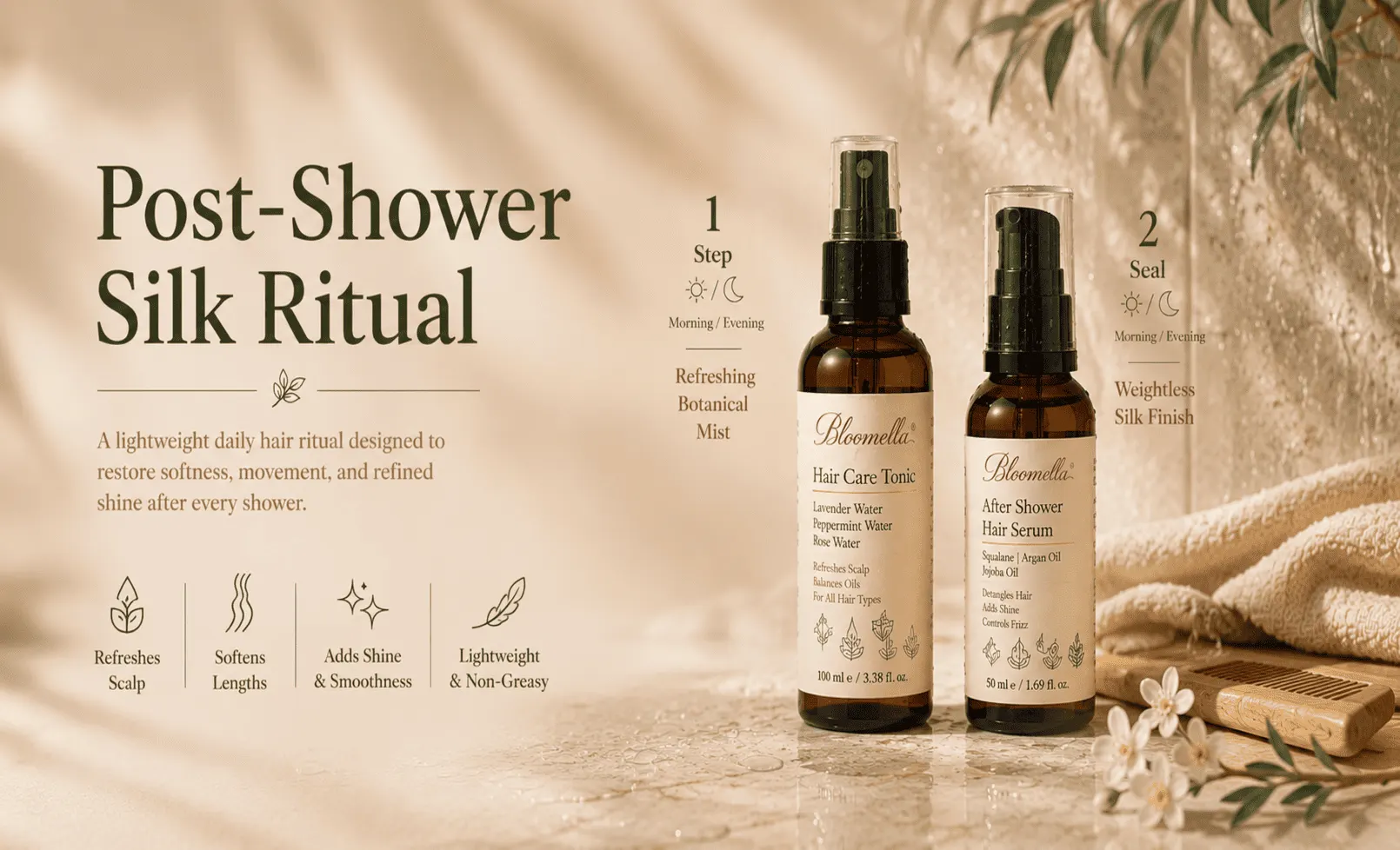 Post-Shower Silk Ritual